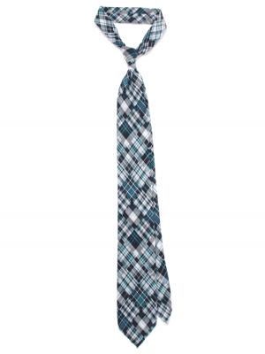 Spalla  Sfoderato Patchwork 8.5cm Cotton Tie with AM.WE