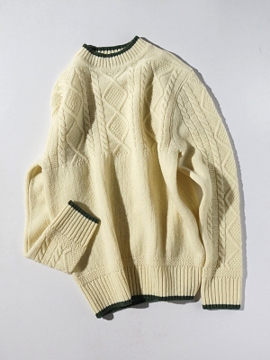 Eastlogue Crew Neck Knit - Off White