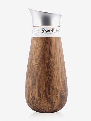 Swell Bottle 50oz Take Wood Carafe
